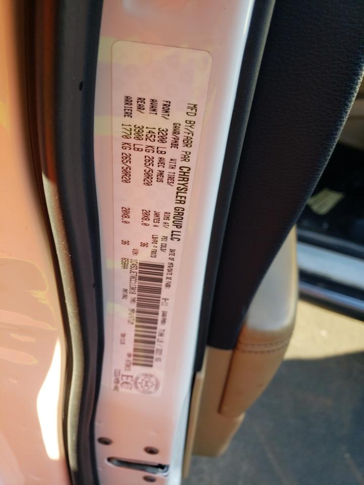 Photo 10 from auction – 2012 DODGE DURANGO CI with VIN 1C4SDJET0CC113018