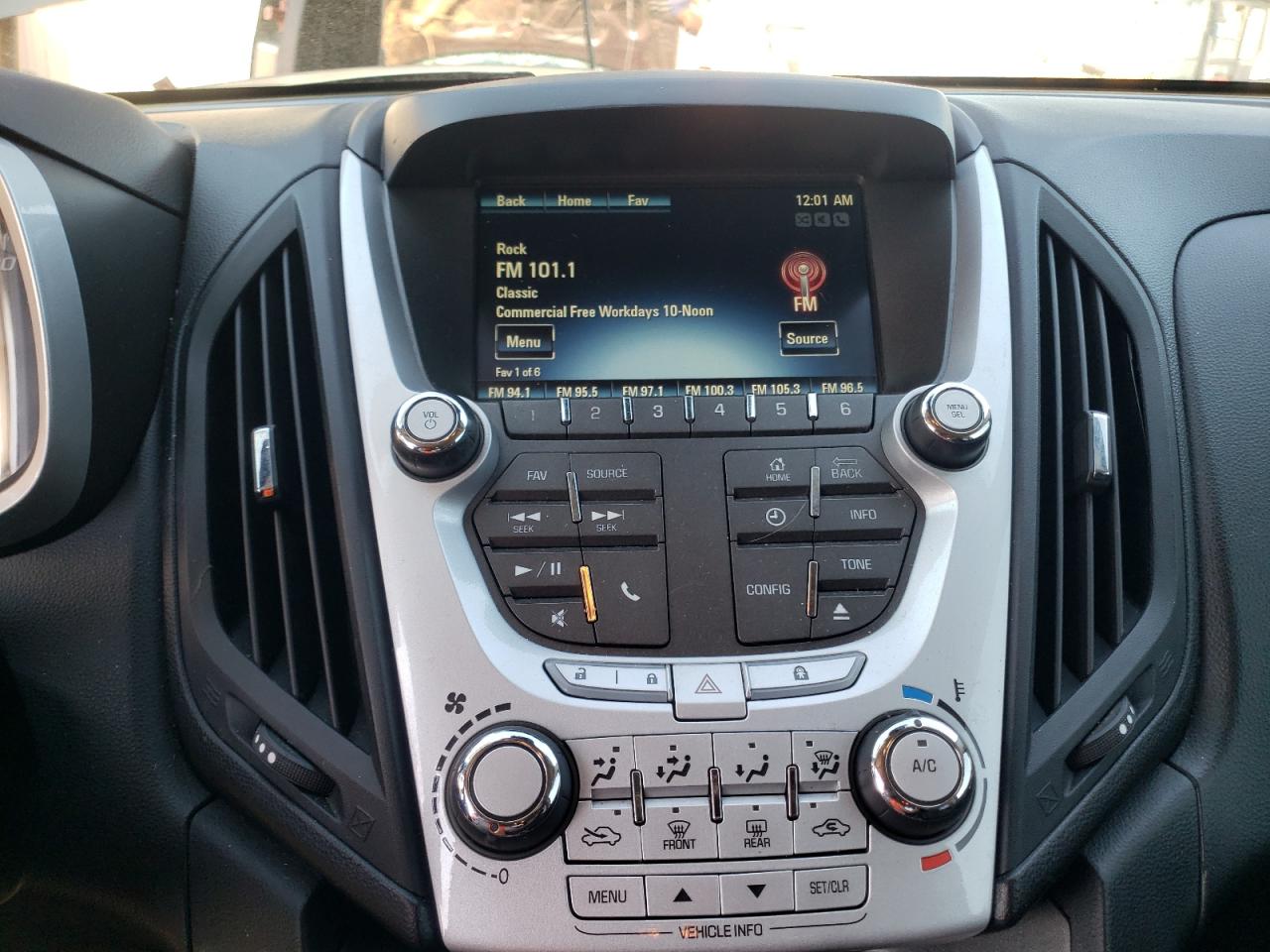 Photo 9 from auction – 2012 CHEVROLET EQUINOX LT with VIN 2GNFLDE56C6378792