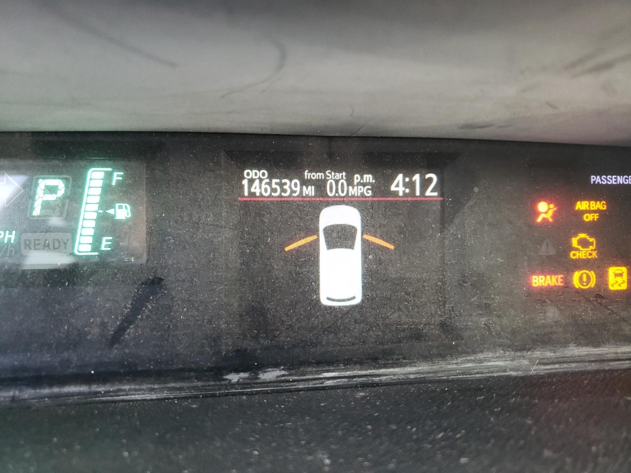Photo 8 from auction – 2012 TOYOTA PRIUS C with VIN JTDKDTB35C1519579