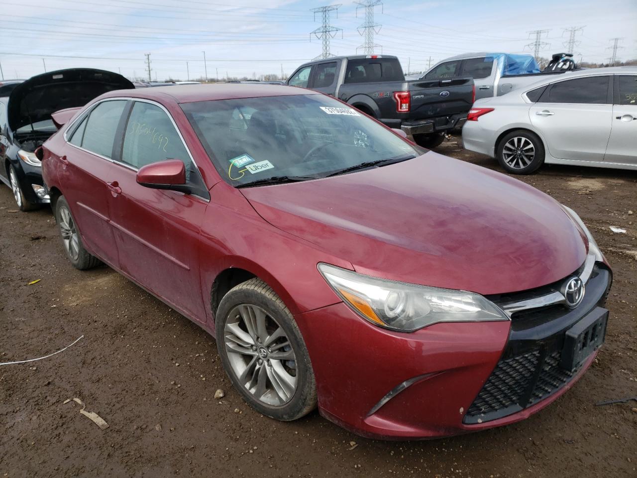 TOYOTA CAMRY LE 2015 with VIN 4T1BF1FK6FU978568 - Photo from auction