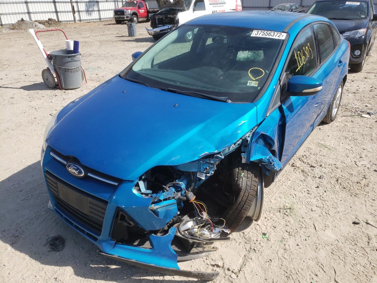 Photo 2 from auction – 2013 FORD FOCUS SE with VIN 1FADP3F23DL300293
