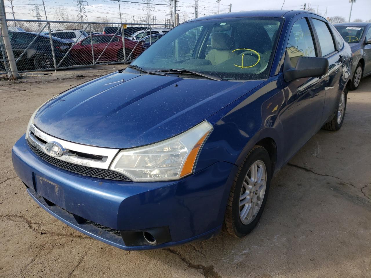 Photo 2 from auction – 2009 FORD FOCUS SE with VIN 1FAHP35N19W180934