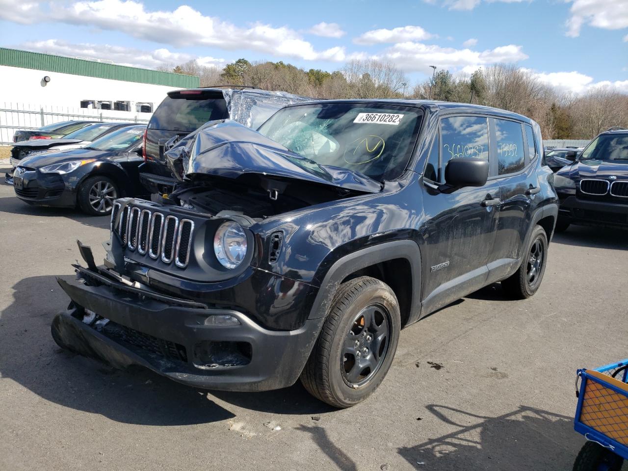 Photo 2 from auction – 2016 JEEP RENEGADE S with VIN ZACCJAAW5GPD57391