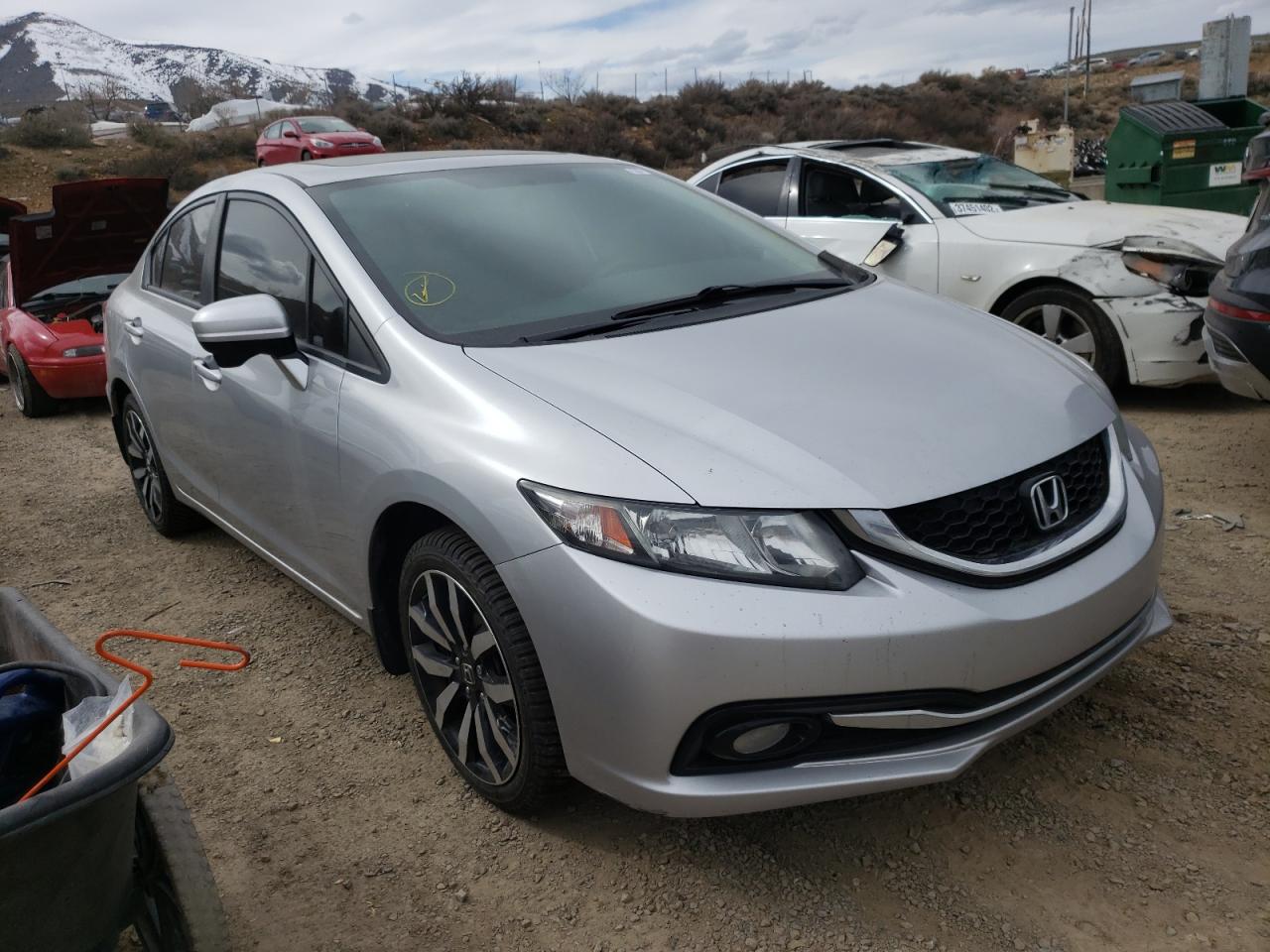 HONDA CIVIC EXL 2015 with VIN 19XFB2F91FE011157 - Photo from auction