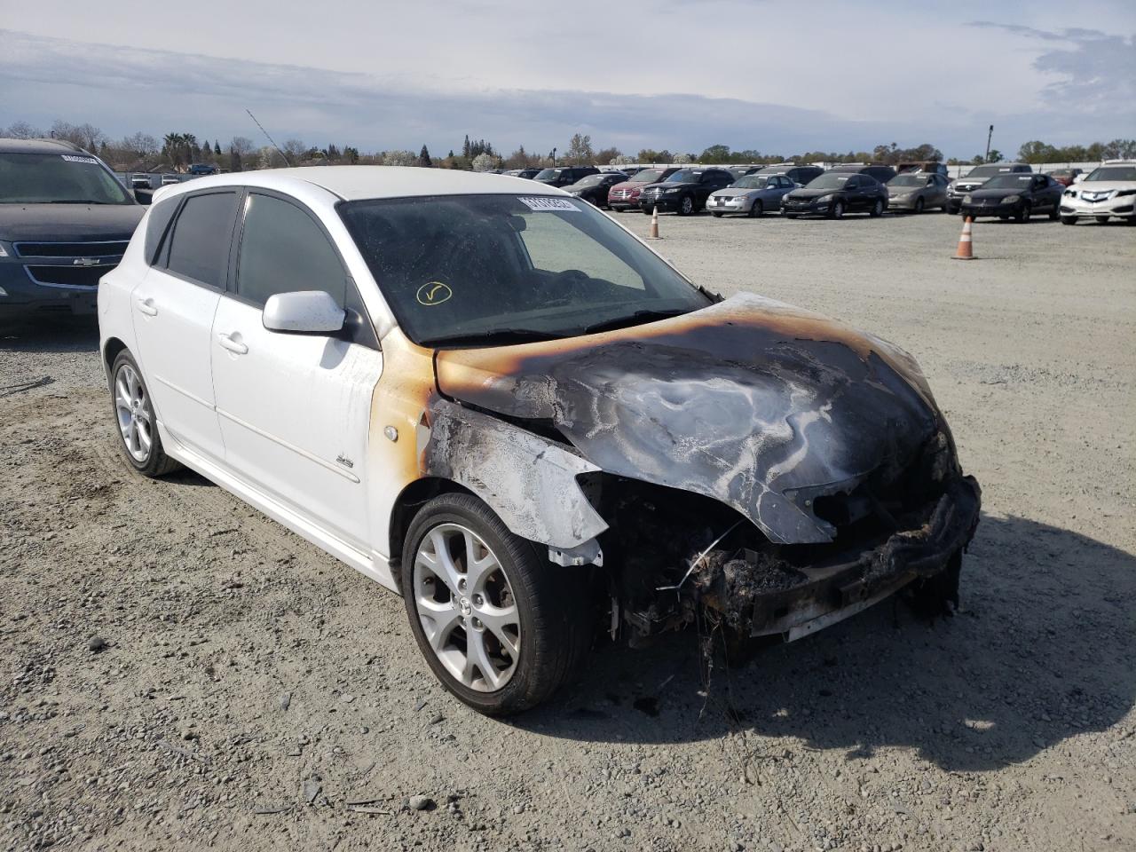 MAZDA 3 HATCHBAC 2007 with VIN JM1BK143X71603958 - Photo from auction
