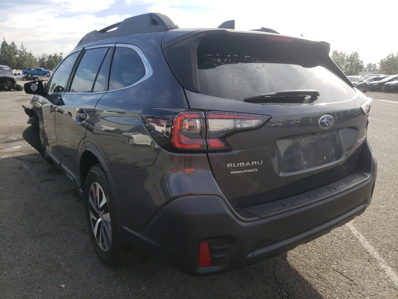 Photo 3 from auction – 2020 SUBARU OUTBACK with VIN 4S4BTAAC0L3116456
