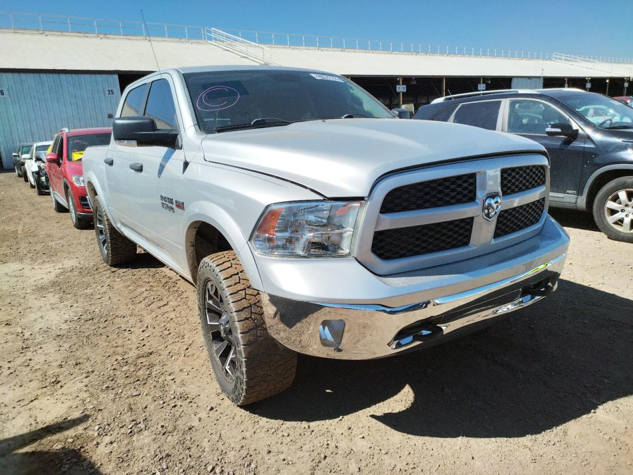 RAM 1500 SLT 2016 with VIN 1C6RR7LT8GS268635 - Photo from auction