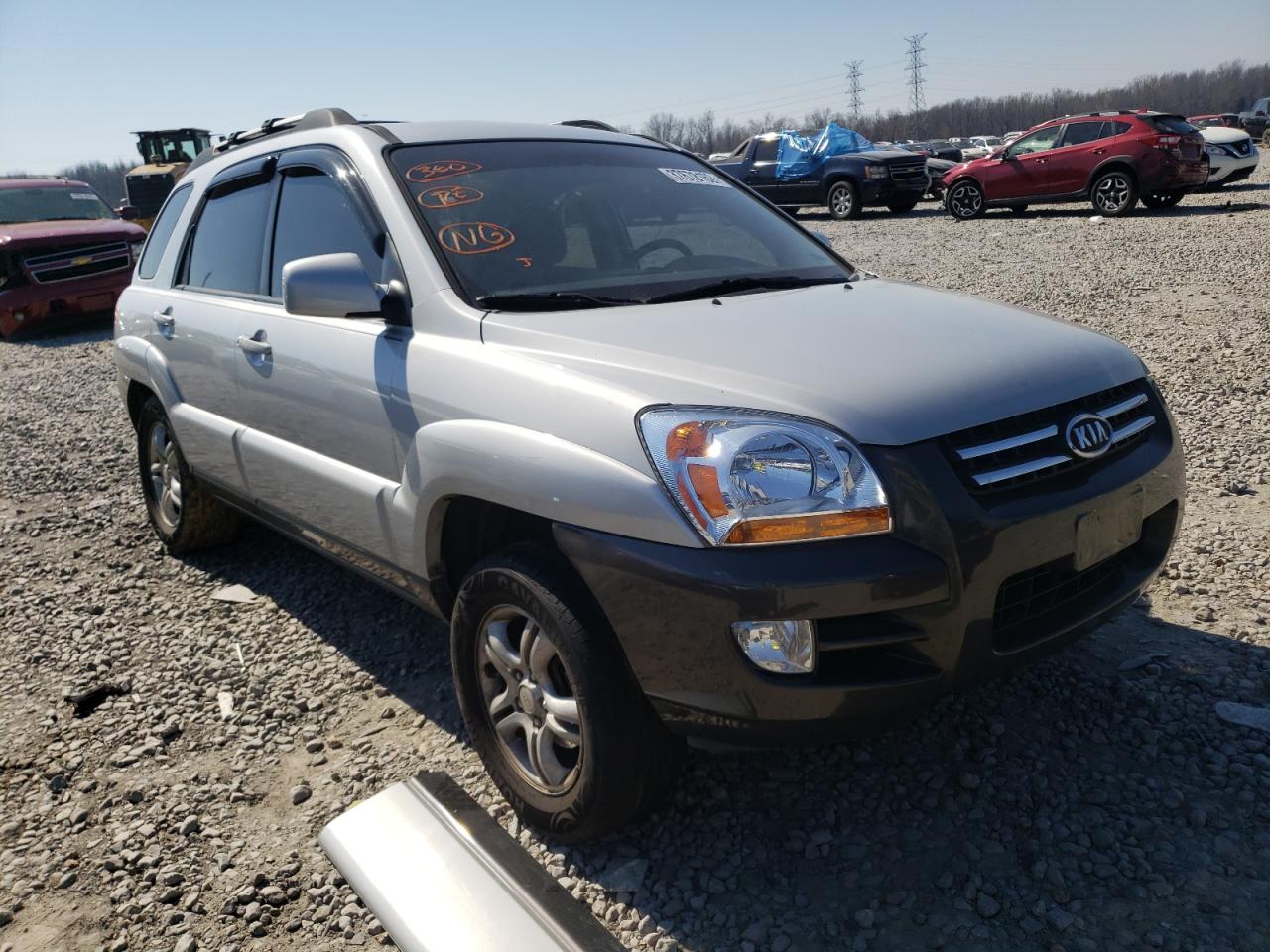 KIA SPORTAGE E 2008 with VIN KNDJF723387482565 - Photo from auction