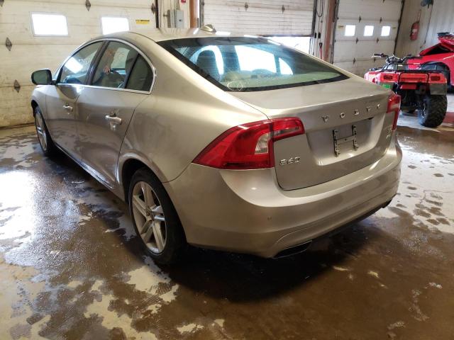 Photo 3 from auction – 2014 VOLVO S60 T5 with VIN YV1612FH2E2297763