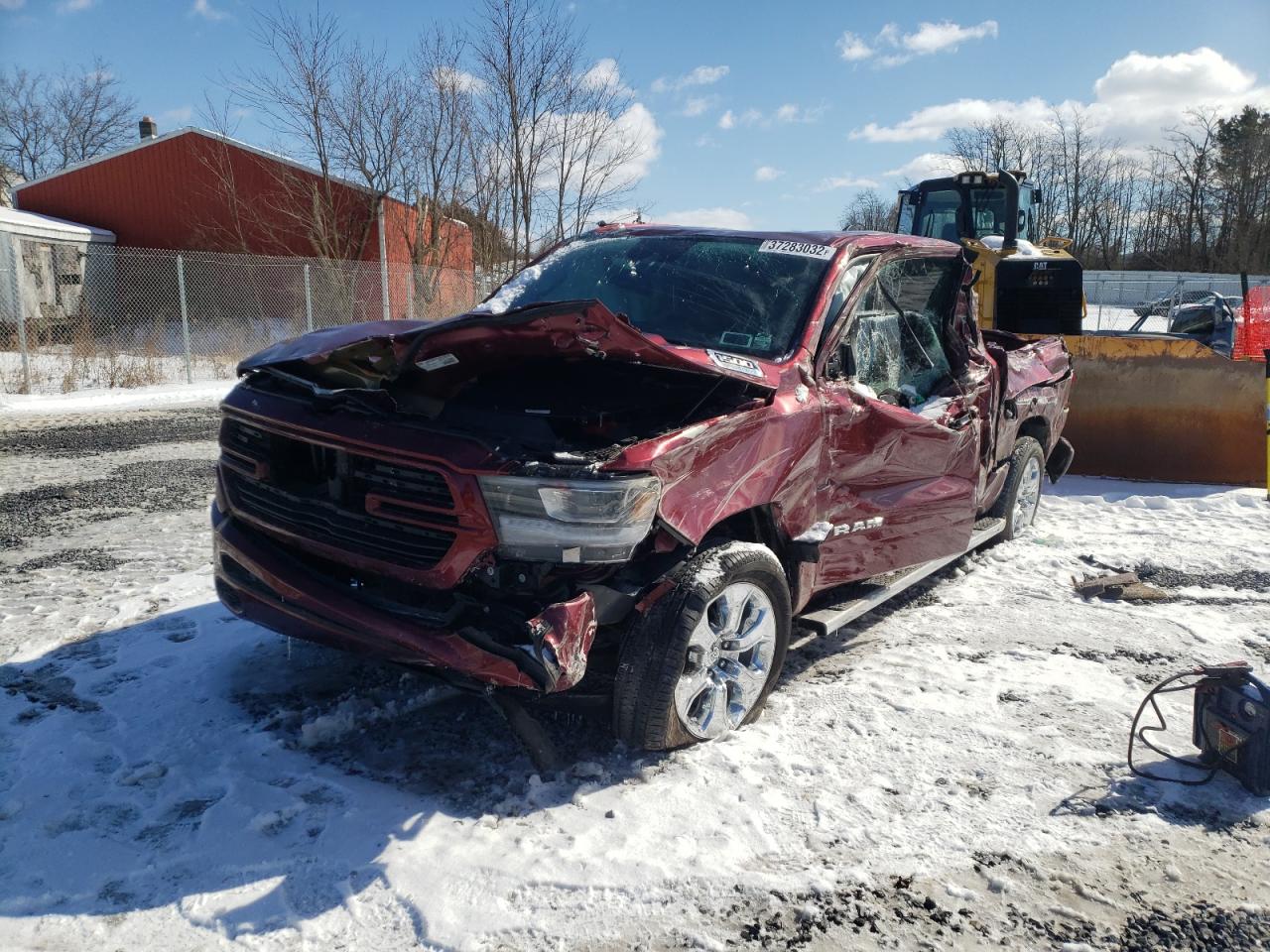 Photo 9 from auction – 2021 RAM 1500 BIG H with VIN 1C6SRFFTXMN654295