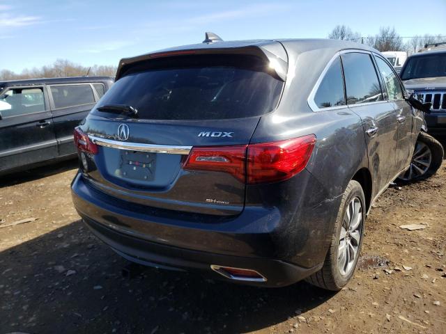 Photo 4 from auction – 2015 ACURA MDX TECHNO with VIN 5FRYD4H60FB013153