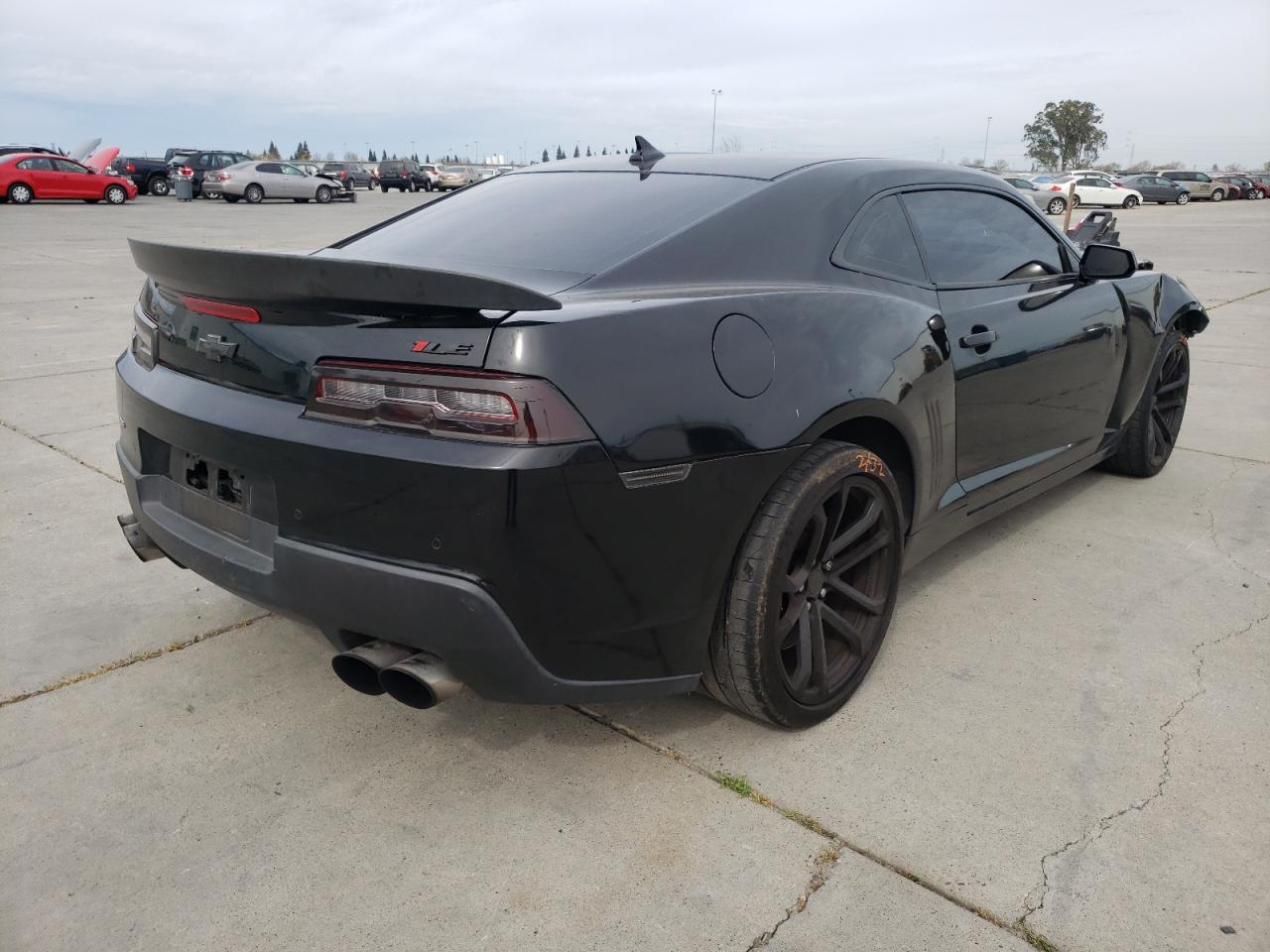 Photo 4 from auction – 2014 CHEVROLET CAMARO SS with VIN 2G1FS1EW3E9153890