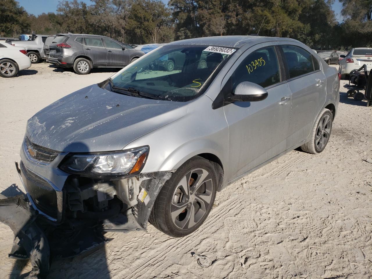 Photo 2 from auction – 2018 CHEVROLET SONIC PREM with VIN 1G1JF5SB0J4106725