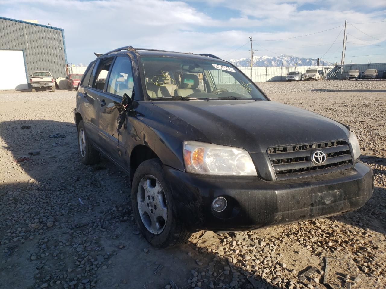 TOYOTA HIGHLANDER 2006 with VIN JTEEP21AX60184064 - Photo from auction