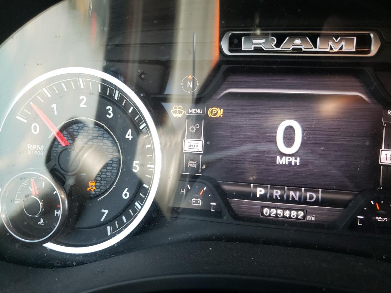 Photo 8 from auction – 2021 RAM 1500 BIG H with VIN 1C6RREFT4MN673644