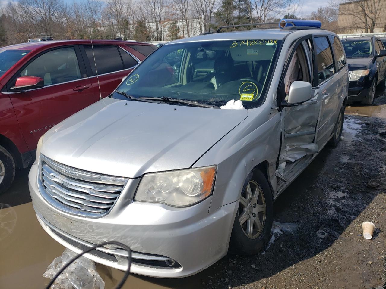 Photo 9 from auction – 2012 CHRYSLER TOWN & COU with VIN 2C4RC1BG0CR251478