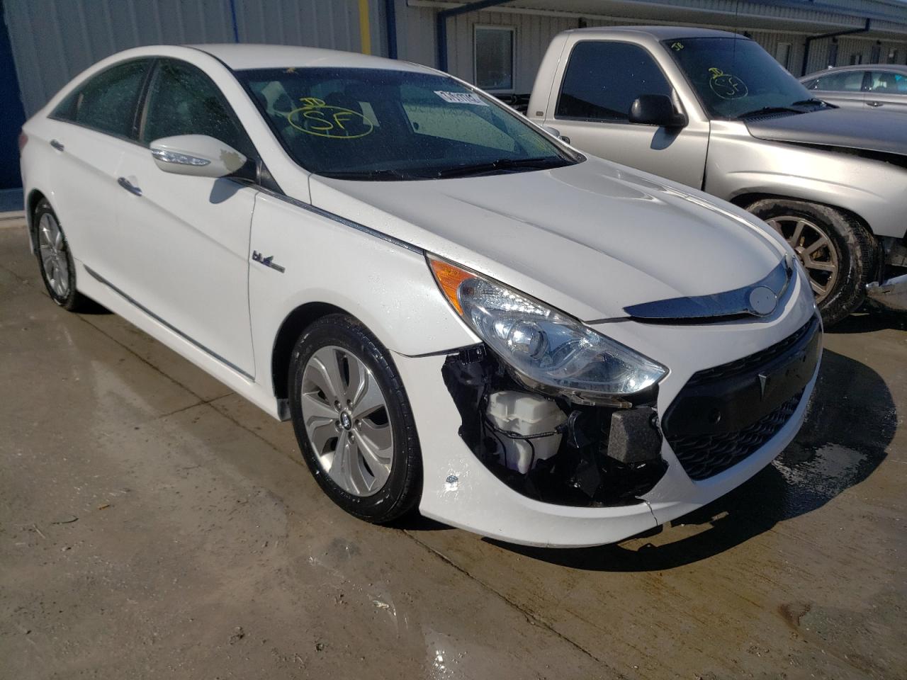 HYUNDAI SONATA HYB 2013 with VIN KMHEC4A43DA090441 - Photo from auction