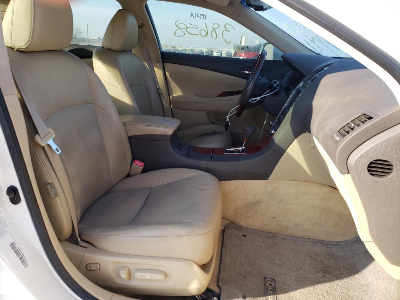 Photo 5 from auction – 2009 LEXUS ES 350 with VIN JTHBJ46G692288902