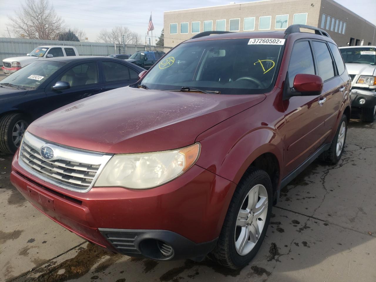 Photo 2 from auction – 2009 SUBARU FORESTER 2 with VIN JF2SH63699H727822
