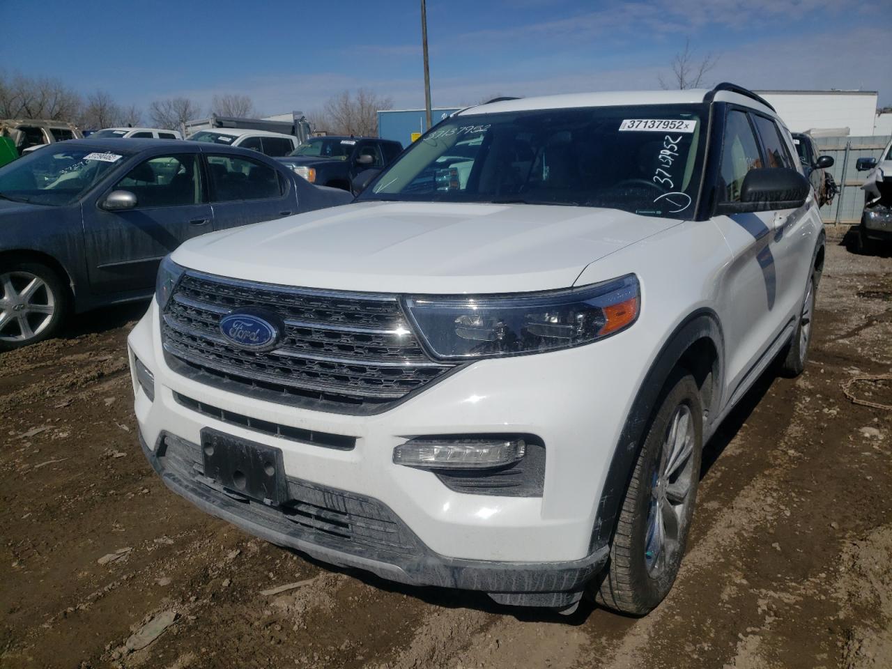Photo 2 from auction – 2020 FORD EXPLORER X with VIN 1FMSK8DH5LGC98750
