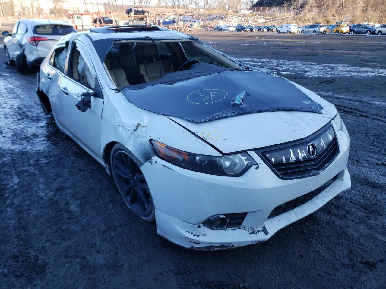 ACURA TSX 2012 with VIN JH4CU2F49CC013435 - Photo from auction