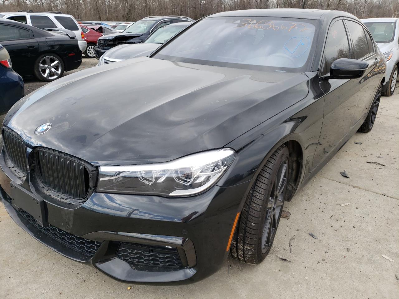 Photo 2 from auction – 2018 BMW 740 I with VIN WBA7E2C52JB214896