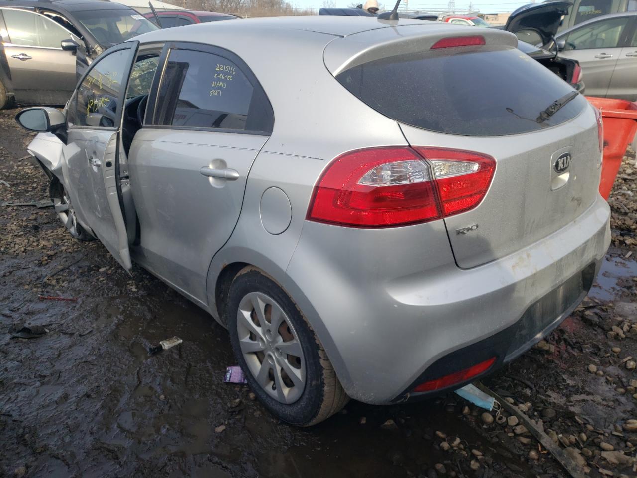Photo 3 from auction – 2013 KIA RIO LX with VIN KNADM5A33D6207428