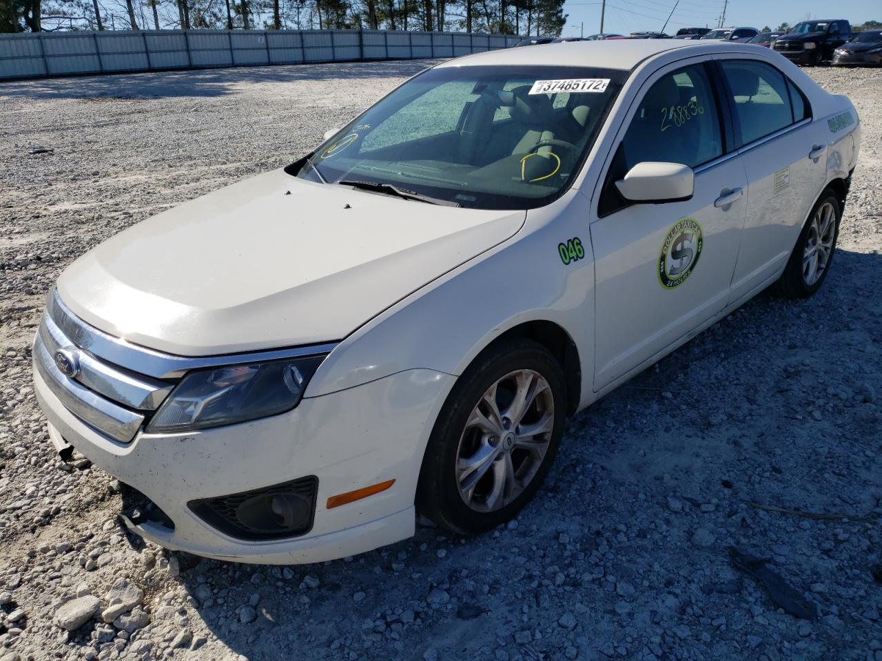 Photo 2 from auction – 2012 FORD FUSION SE with VIN 3FAHP0HA5CR219655