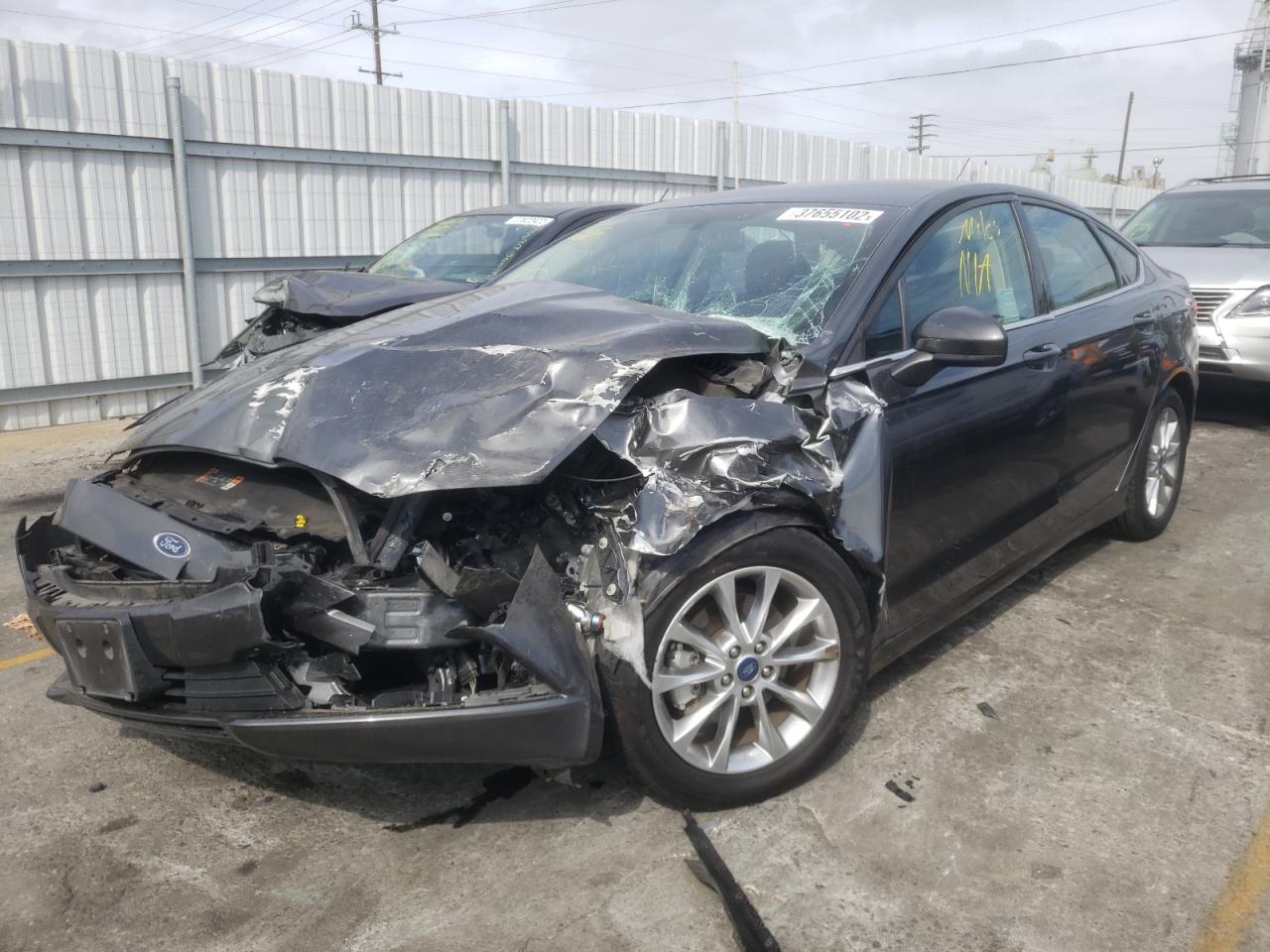 Photo 2 from auction – 2017 FORD FUSION SE with VIN 3FA6P0H76HR408110