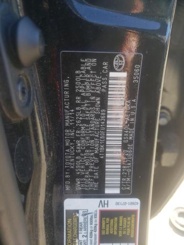 Photo 10 from auction – 2015 TOYOTA AVALON XLE with VIN 4T1BK1EB0FU143689