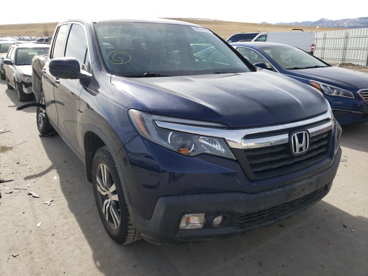 HONDA RIDGELINE 2017 with VIN 5FPYK3F49HB022978 - Photo from auction