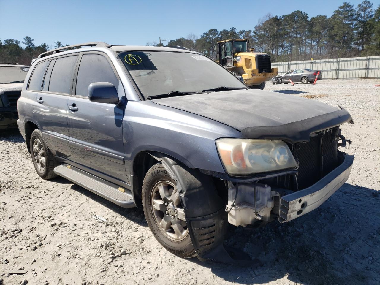 TOYOTA HIGHLANDER 2004 with VIN JTEDP21A640003681 - Photo from auction
