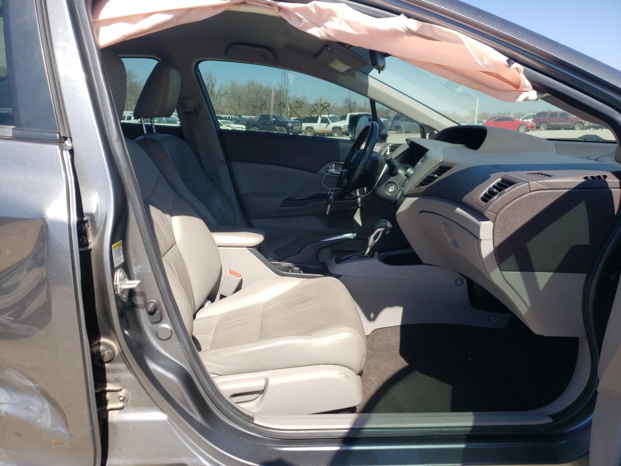 Photo 5 from auction – 2012 HONDA CIVIC HYBR with VIN JHMFB4F36CS003635