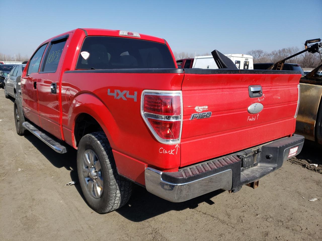 Photo 3 from auction – 2011 FORD F150 SUPER with VIN 1FTFW1ET1BFA99879