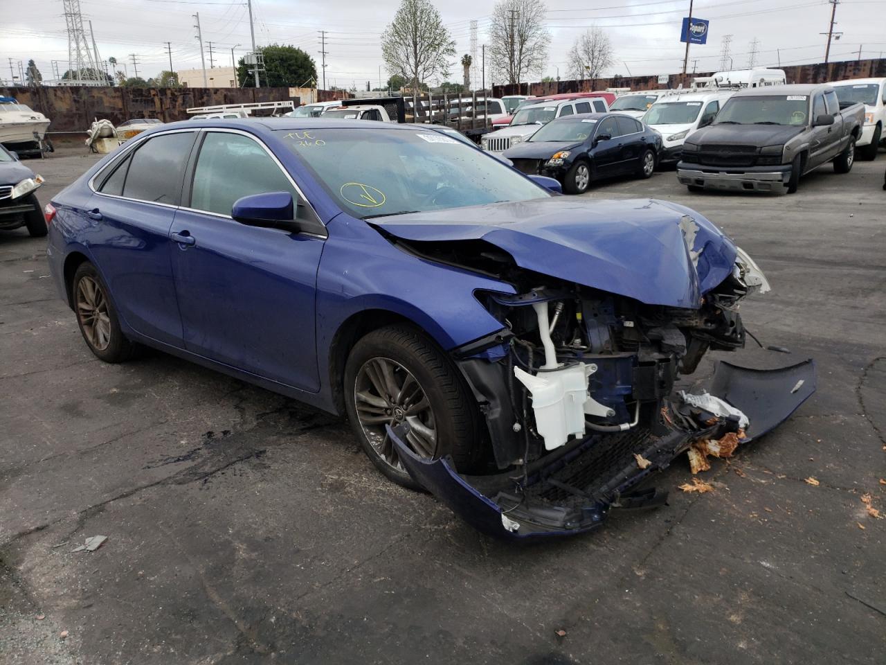 TOYOTA CAMRY LE 2015 with VIN 4T1BF1FK5FU946761 - Photo from auction