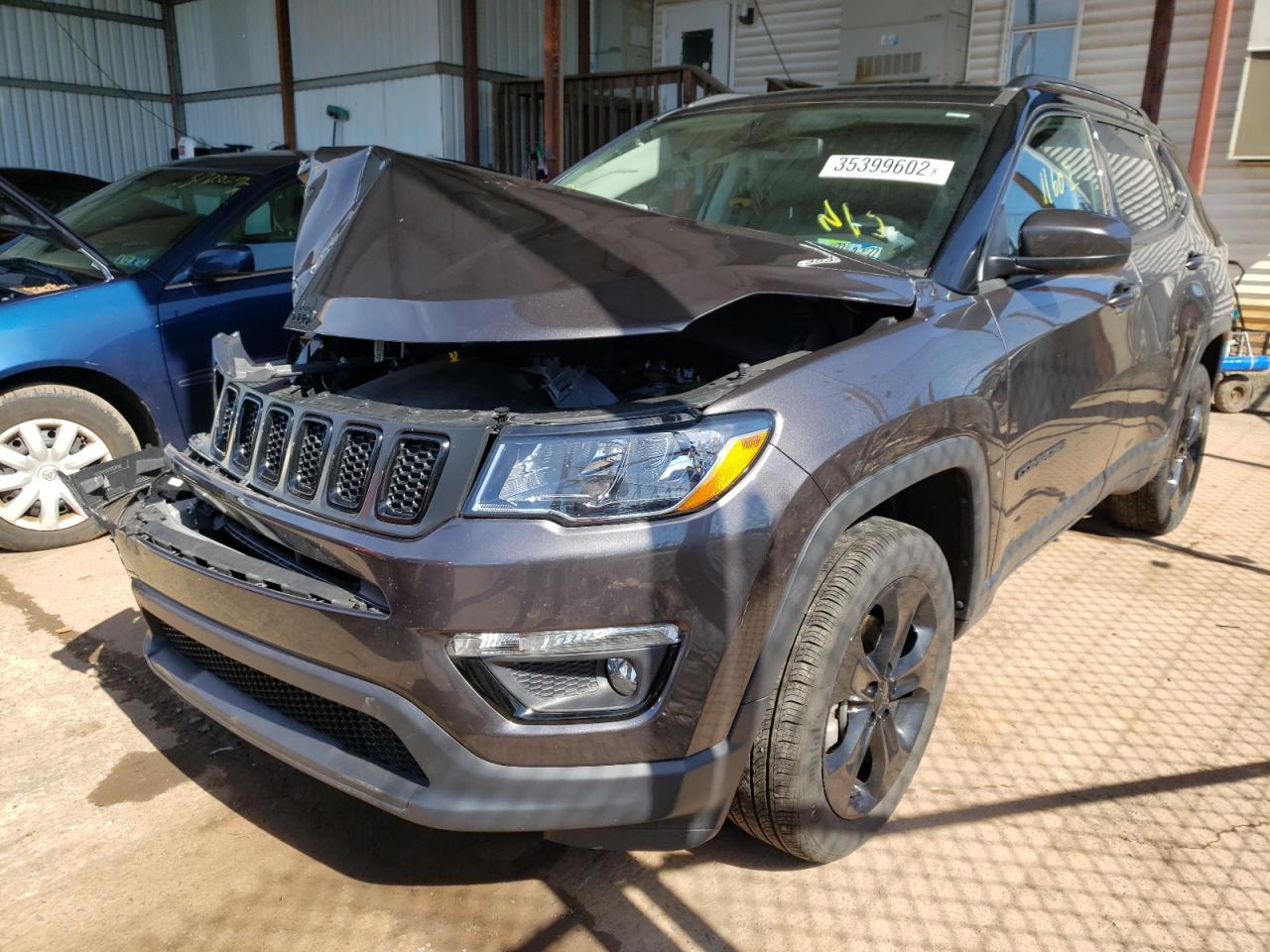Photo 2 from auction – 2020 JEEP COMPASS LA with VIN 3C4NJDBB9LT155453