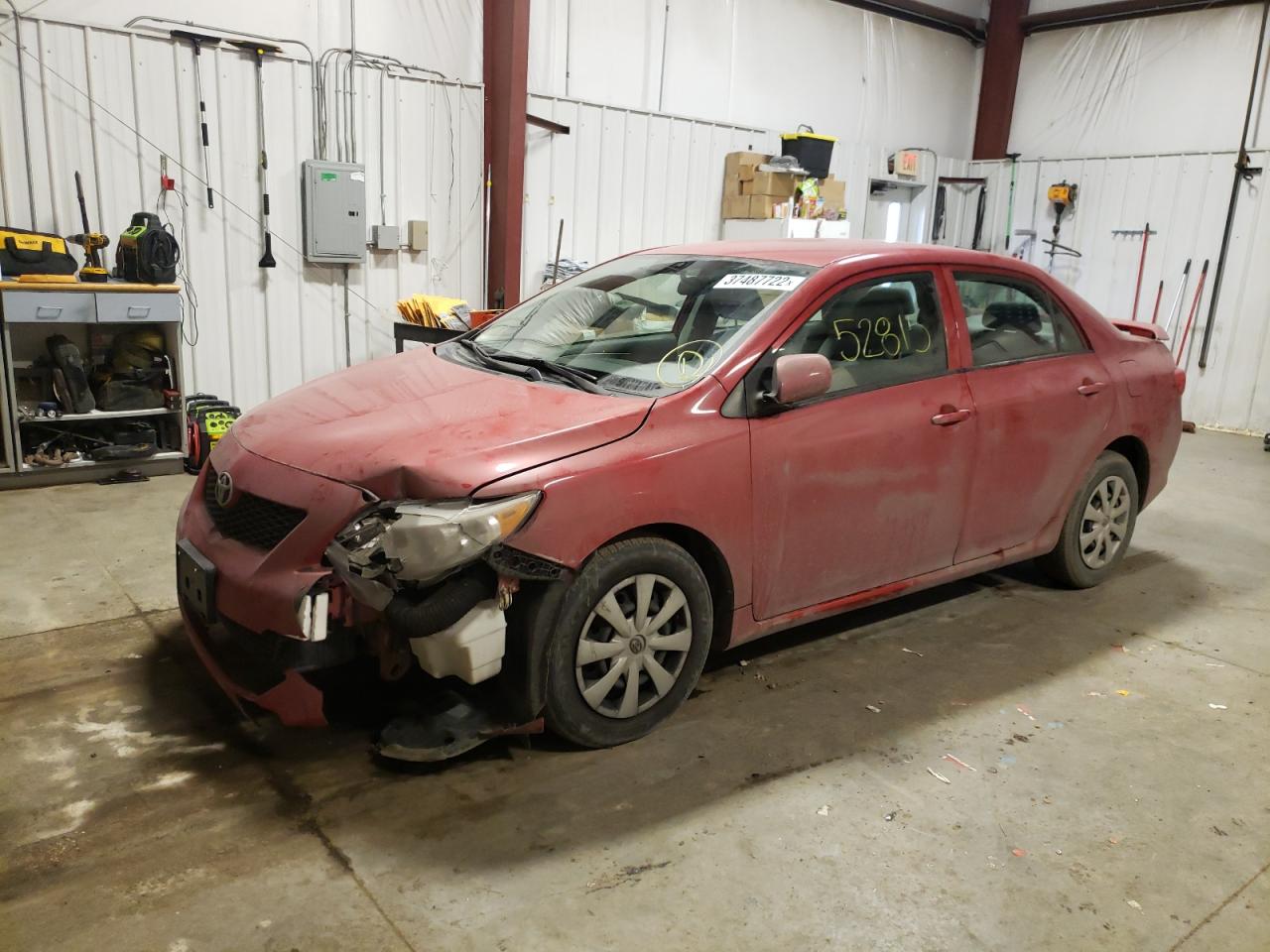 Photo 2 from auction – 2009 TOYOTA COROLLA BA with VIN JTDBL40EX9J015132