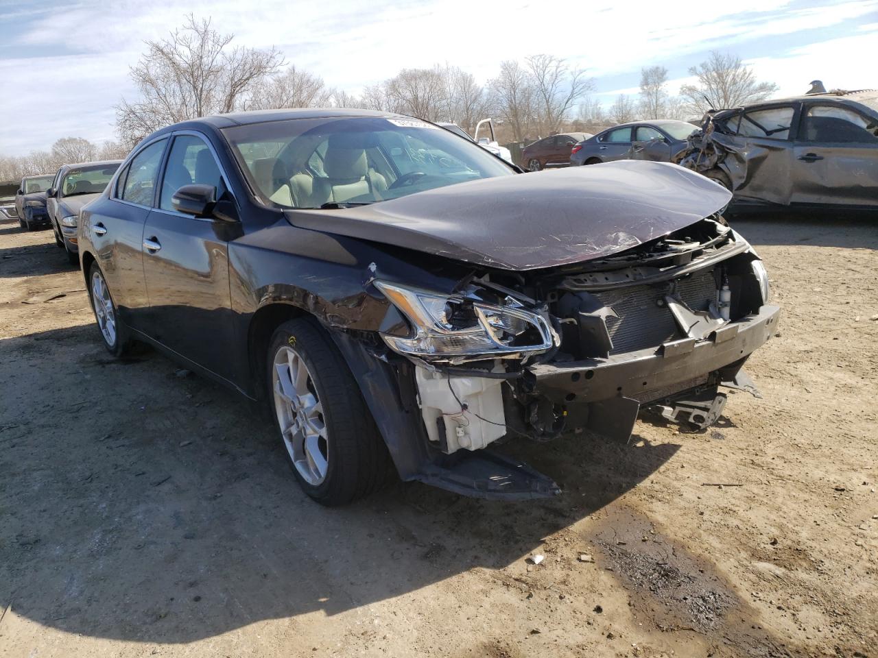 NISSAN MAXIMA S 2014 with VIN 1N4AA5AP0EC491644 - Photo from auction
