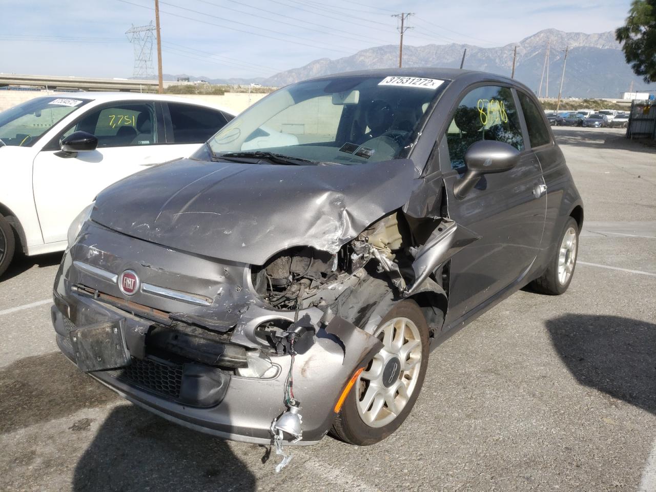 Photo 2 from auction – 2013 FIAT 500 POP with VIN 3C3CFFAR0DT672455
