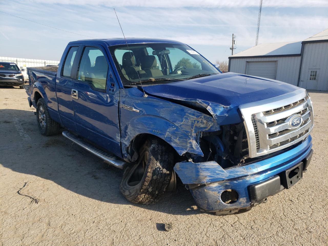 FORD F150 SUPER 2010 with VIN 1FTEX1EW5AFD85915 - Photo from auction