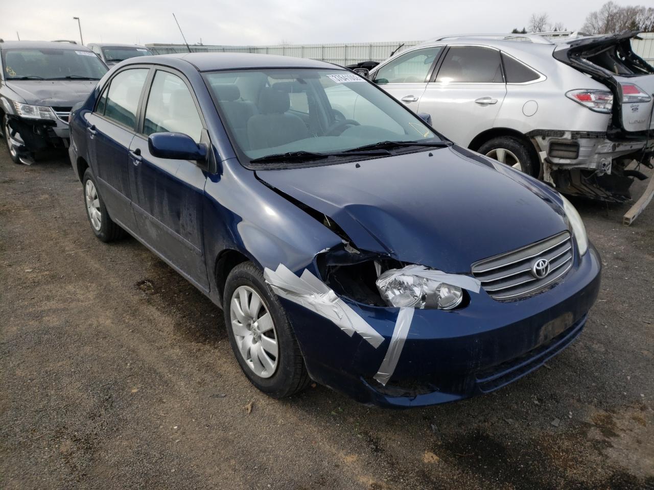 TOYOTA COROLLA CE 2004 with VIN 1NXBR32EX4Z324527 - Photo from auction
