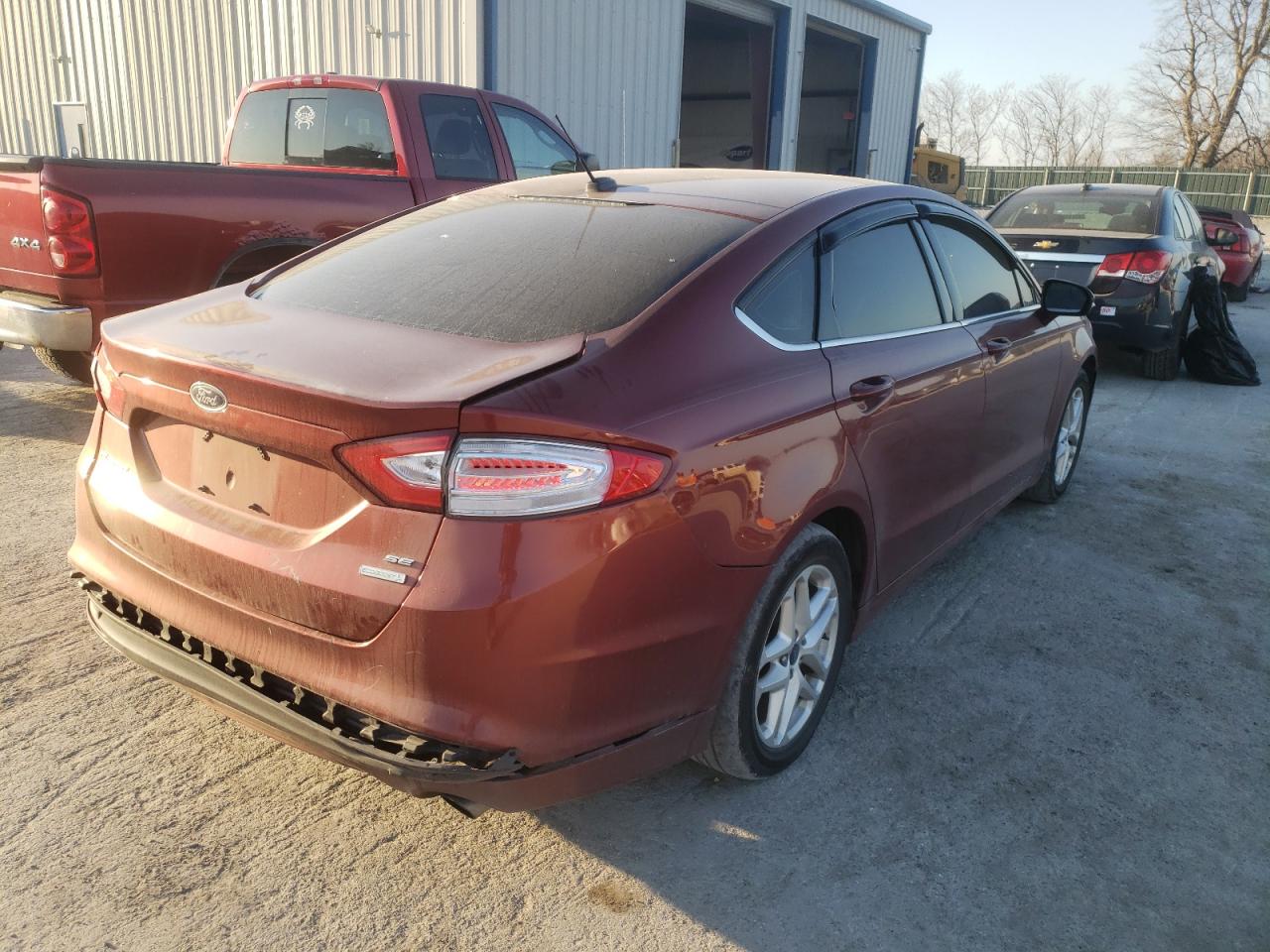 Photo 4 from auction – 2014 FORD FUSION with VIN 3FA6P0HD0ER167775
