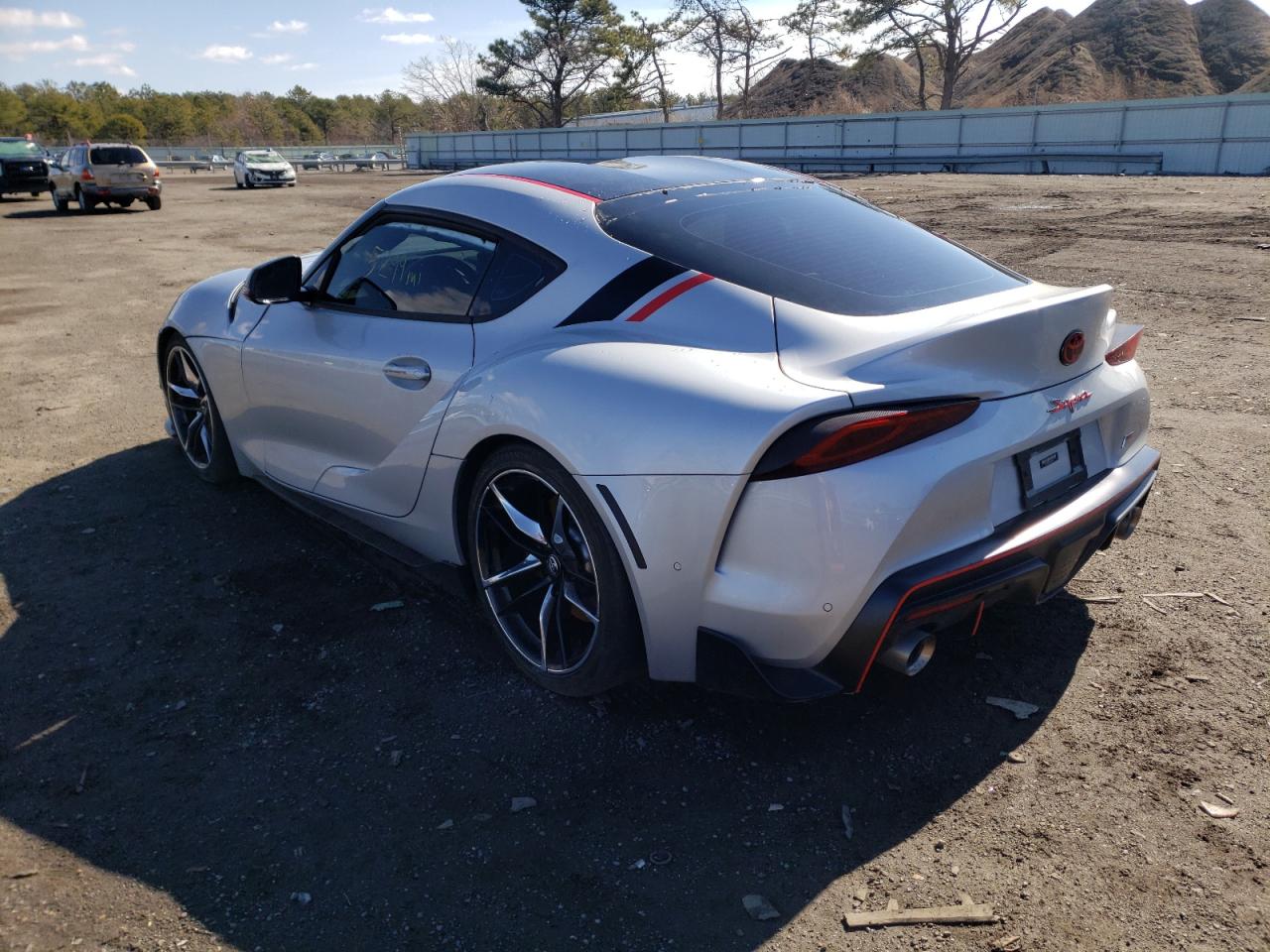 Photo 3 from auction – 2021 TOYOTA SUPRA BASE with VIN WZ1DB0C08MW038541
