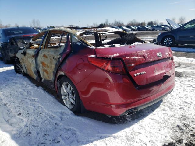 Photo 3 from auction – 2013 KIA OPTIMA LX with VIN KNAGM4A76D5369361