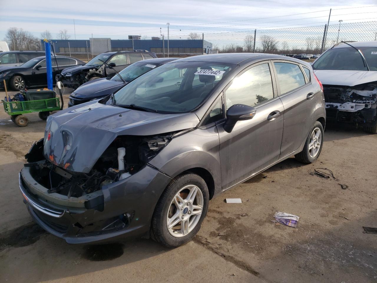 Photo 2 from auction – 2019 FORD FIESTA SE with VIN 3FADP4EJXKM101428