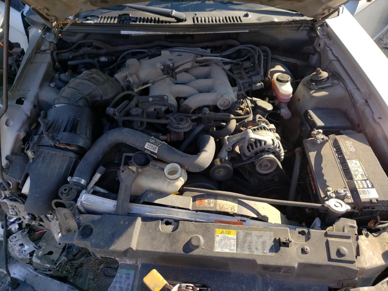 Photo 7 from auction – 2004 FORD MUSTANG with VIN 1FAFP44694F163508