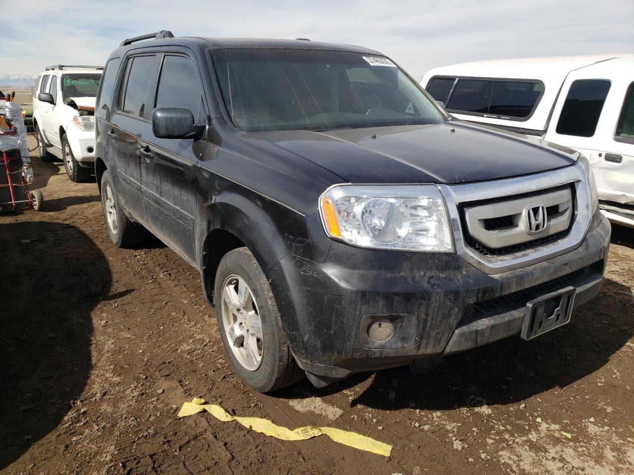 HONDA PILOT EX 2011 with VIN 5FNYF4H4XBB015805 - Photo from auction