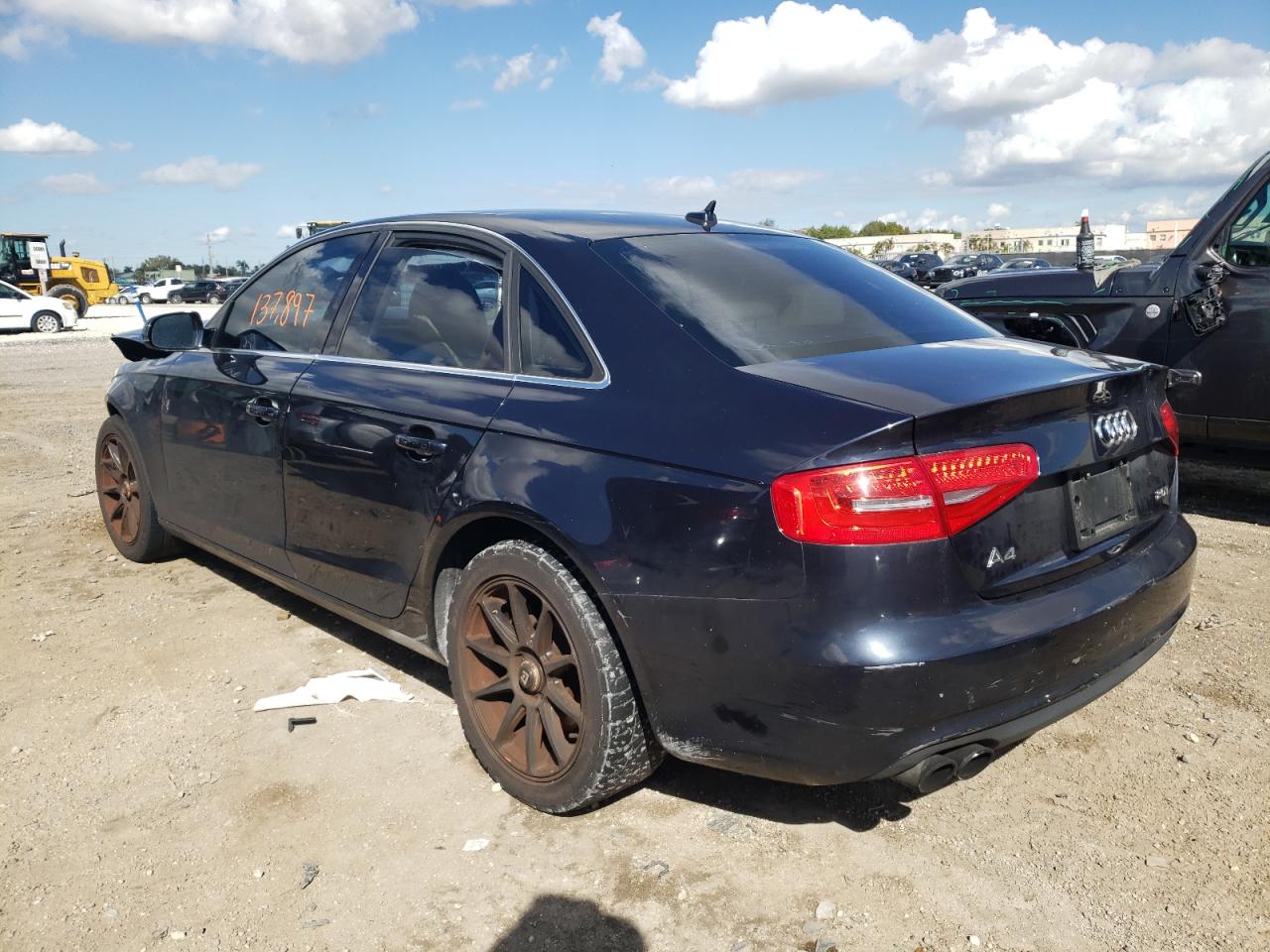 Photo 3 from auction – 2013 AUDI A4 PREMIUM with VIN WAUAFAFL8DA117610