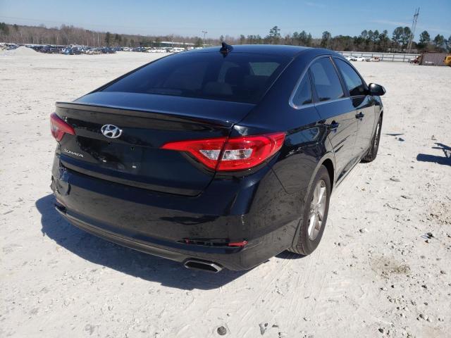 Photo 4 from auction – 2017 HYUNDAI SONATA SE with VIN 5NPE24AF5HH507159