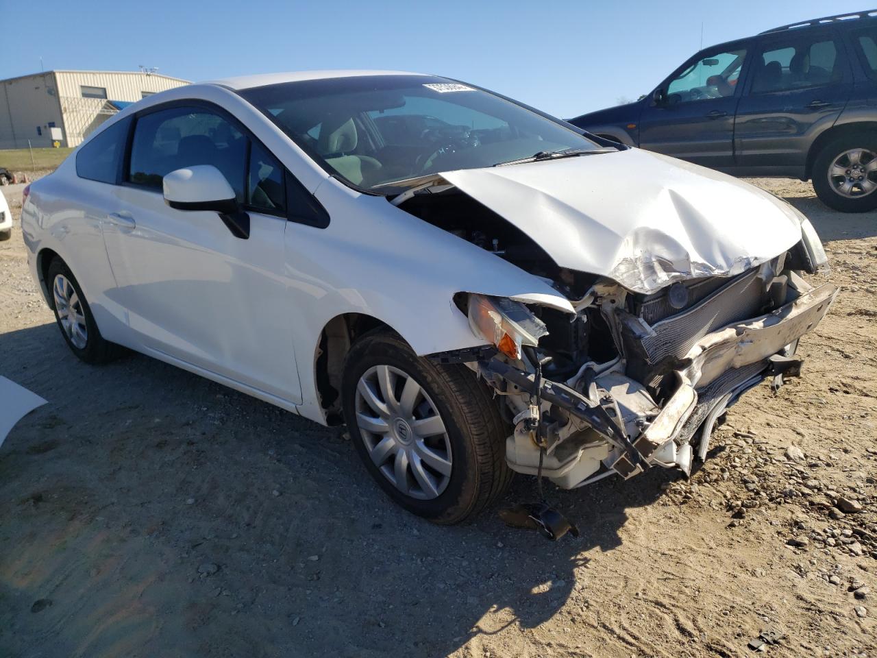 HONDA CIVIC LX 2012 with VIN 2HGFG3B50CH543222 - Photo from auction